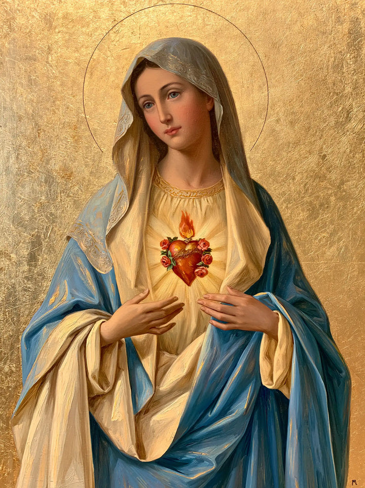 The Immaculate Heart of Mary — The Heart’s Roses in the Gentleness of Hands
