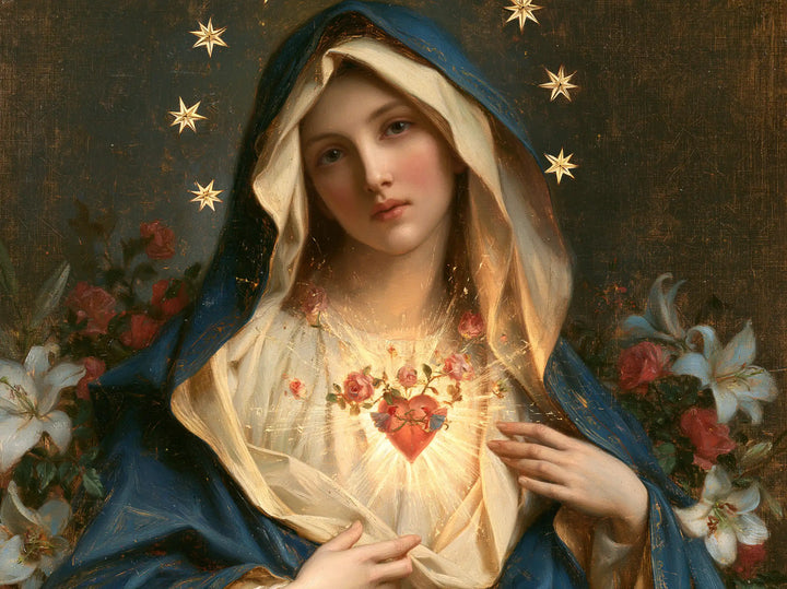 Immaculate Heart of Mary - Symbolist · Landscape n° 4