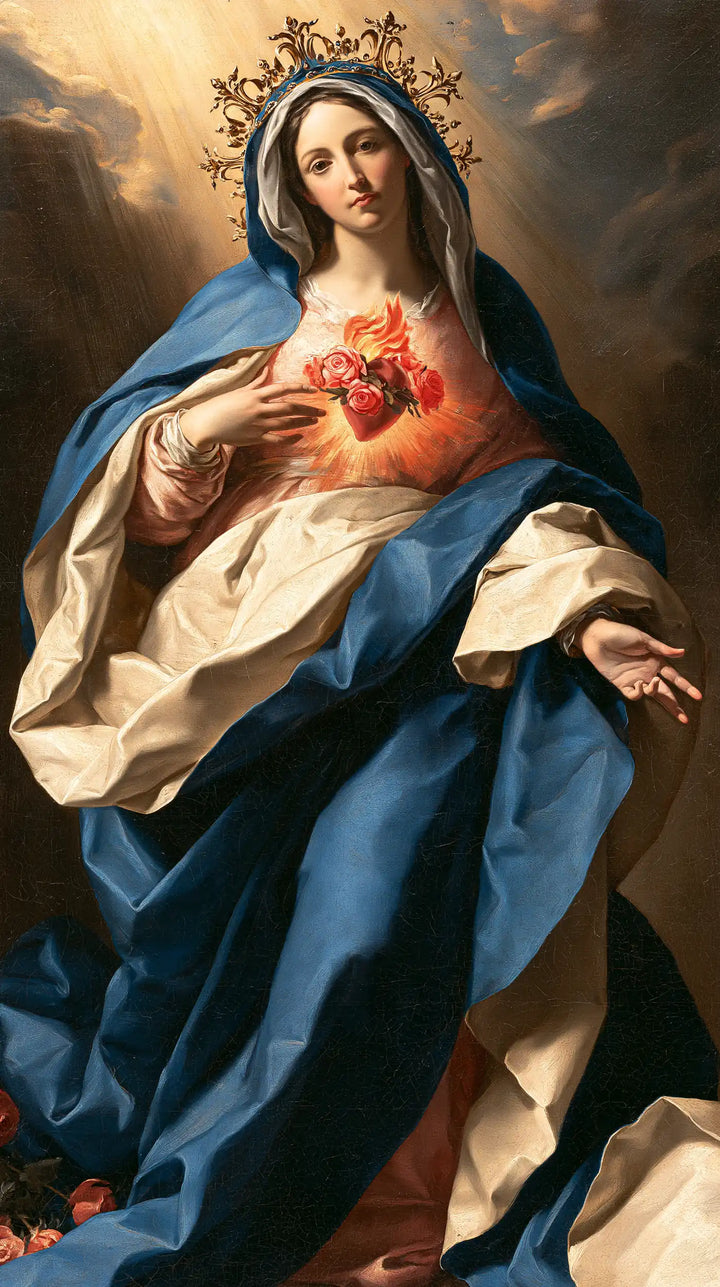The Immaculate Heart of Mary — The Crown and the Welcoming Palm