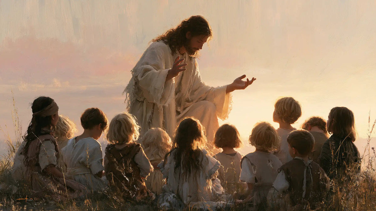Jesus and the Children — The Heart Inclined toward the Little Ones