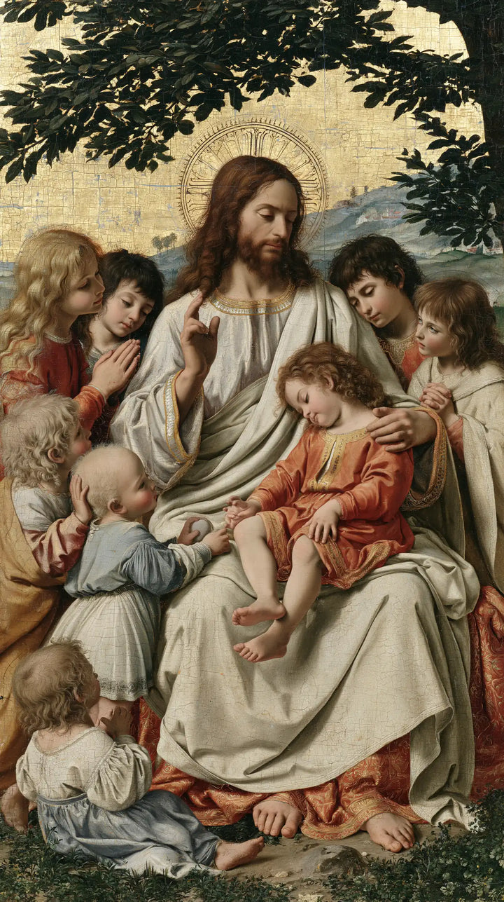 Jesus and the Children - Florentine Renaissance · Portrait n° 3