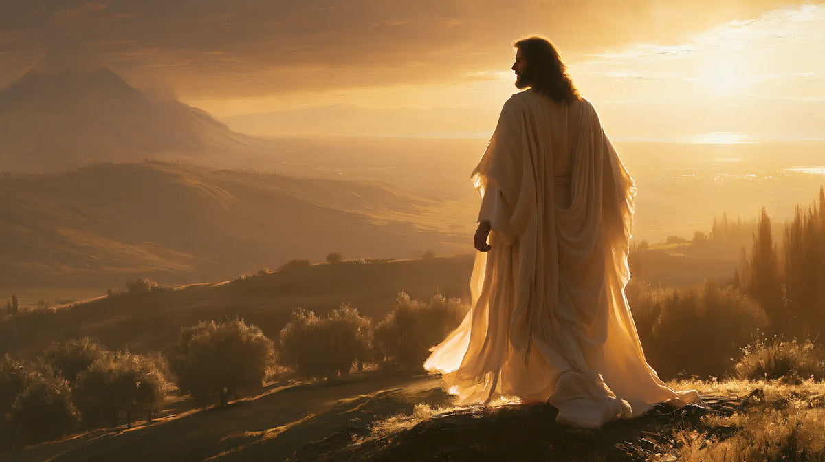 Jesus at Sunset — The Day’s Farewell