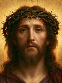 Jesus Crowned with Thorns — The Face with the Close Halo