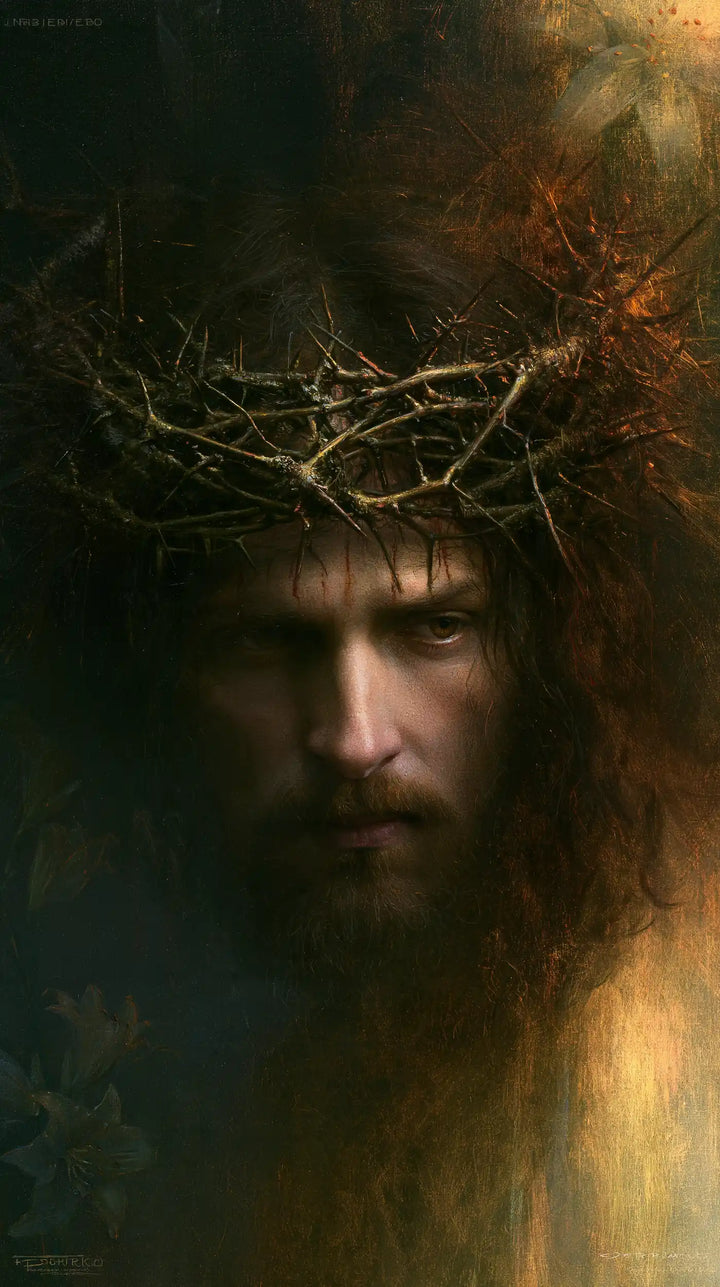Jesus Crowned with Thorns — The Face beside the Woodland Gleam