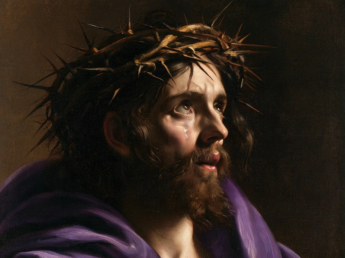 Jesus Crowned with Thorns — The Profile Listening to the Heights