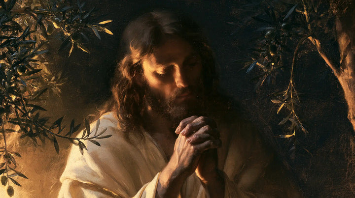 Jesus in Gethsemane — The Eyelid in the Dark Garden