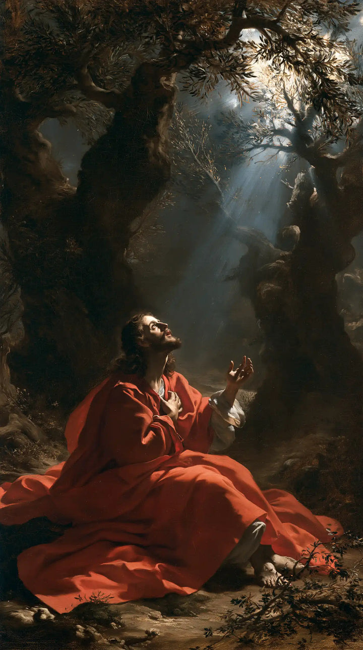 Jesus in Gethsemane - Theatrical Baroque · Portrait n° 2