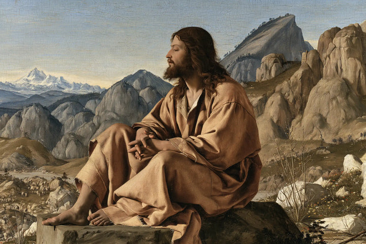 Jesus in the Desert - Florentine Renaissance · Landscape n° 14