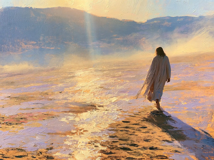 Jesus in the Desert — The Ray Meets the Solitary Path