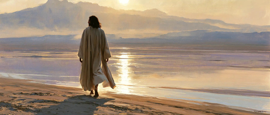 Jesus in the Desert - Impressionist · Landscape n° 16