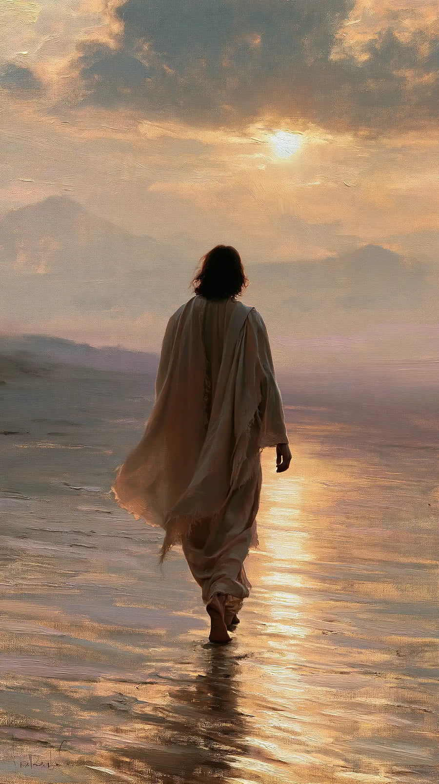 Jesus in the Desert - Impressionist · Portrait n° 13