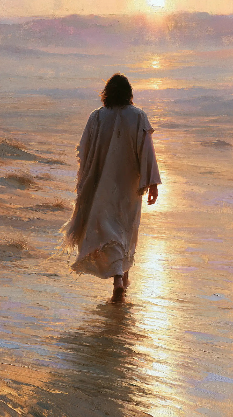 Jesus in the Desert - Impressionist · Portrait n° 14