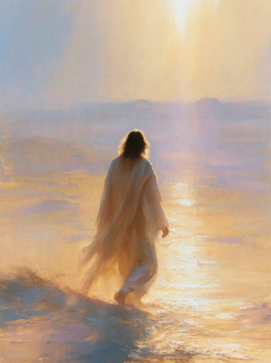 Jesus in the Desert - Impressionist · Portrait n° 18