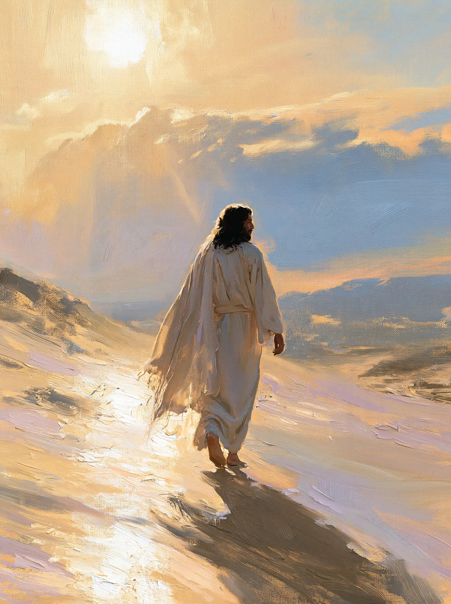 Jesus in the Desert - Impressionist · Portrait n° 19