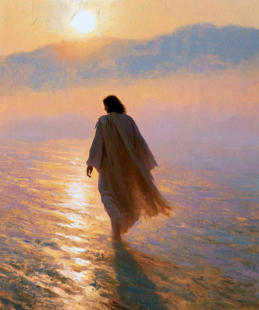 Jesus in the Desert - Impressionist · Portrait n° 27