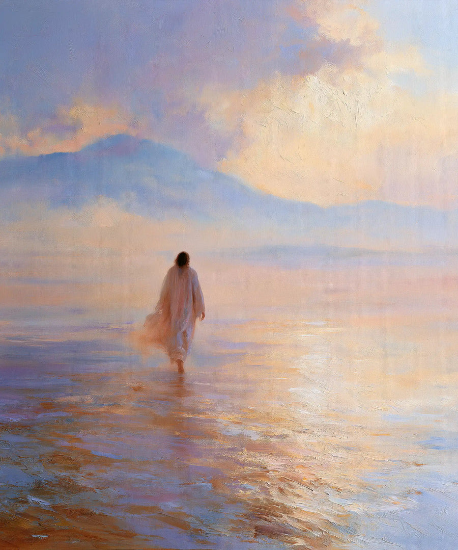 Jesus in the Desert - Impressionist · Portrait n° 28