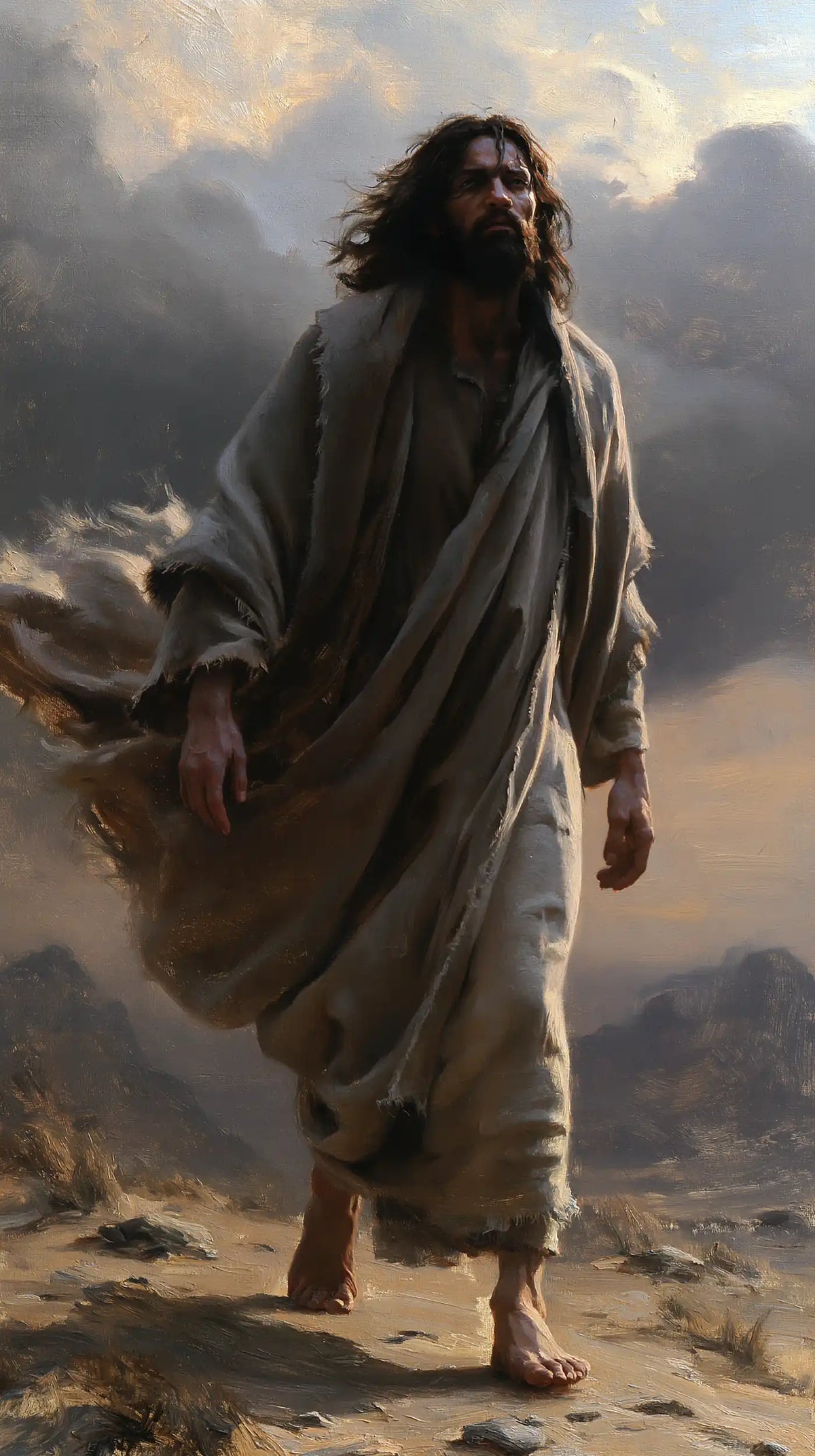 Jesus in the Desert - The Inner Struggle · Portrait n° 28