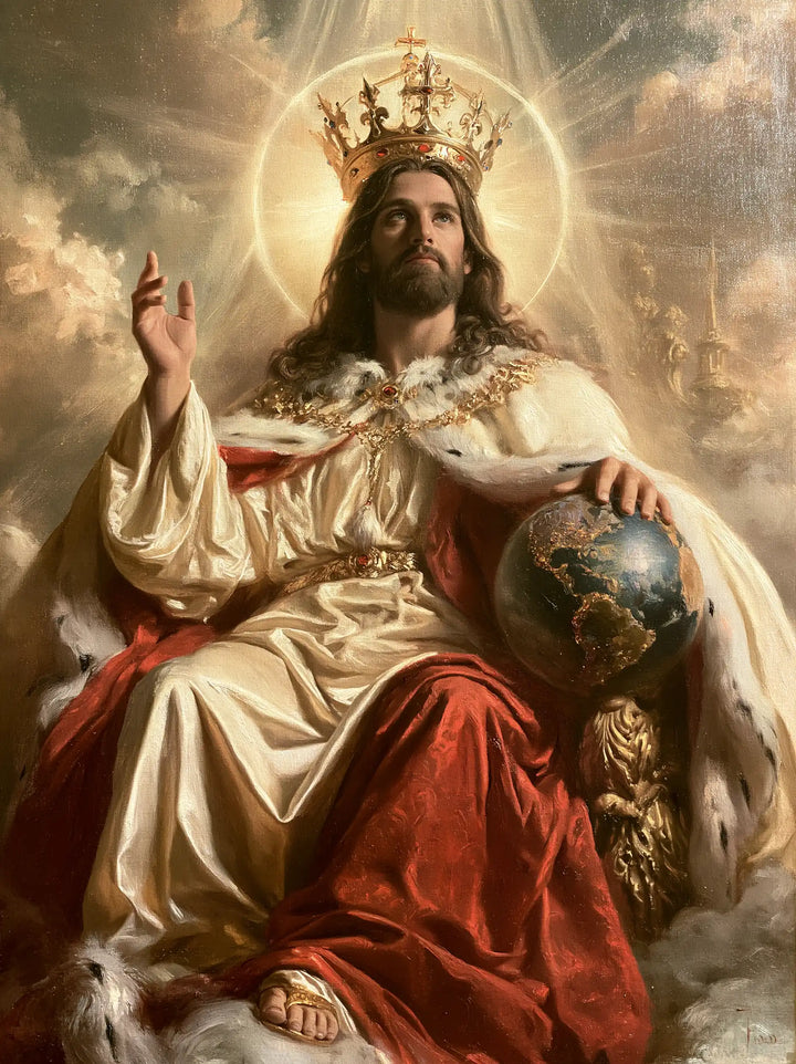 Jesus the King - The Globe of the World · Portrait n° 9