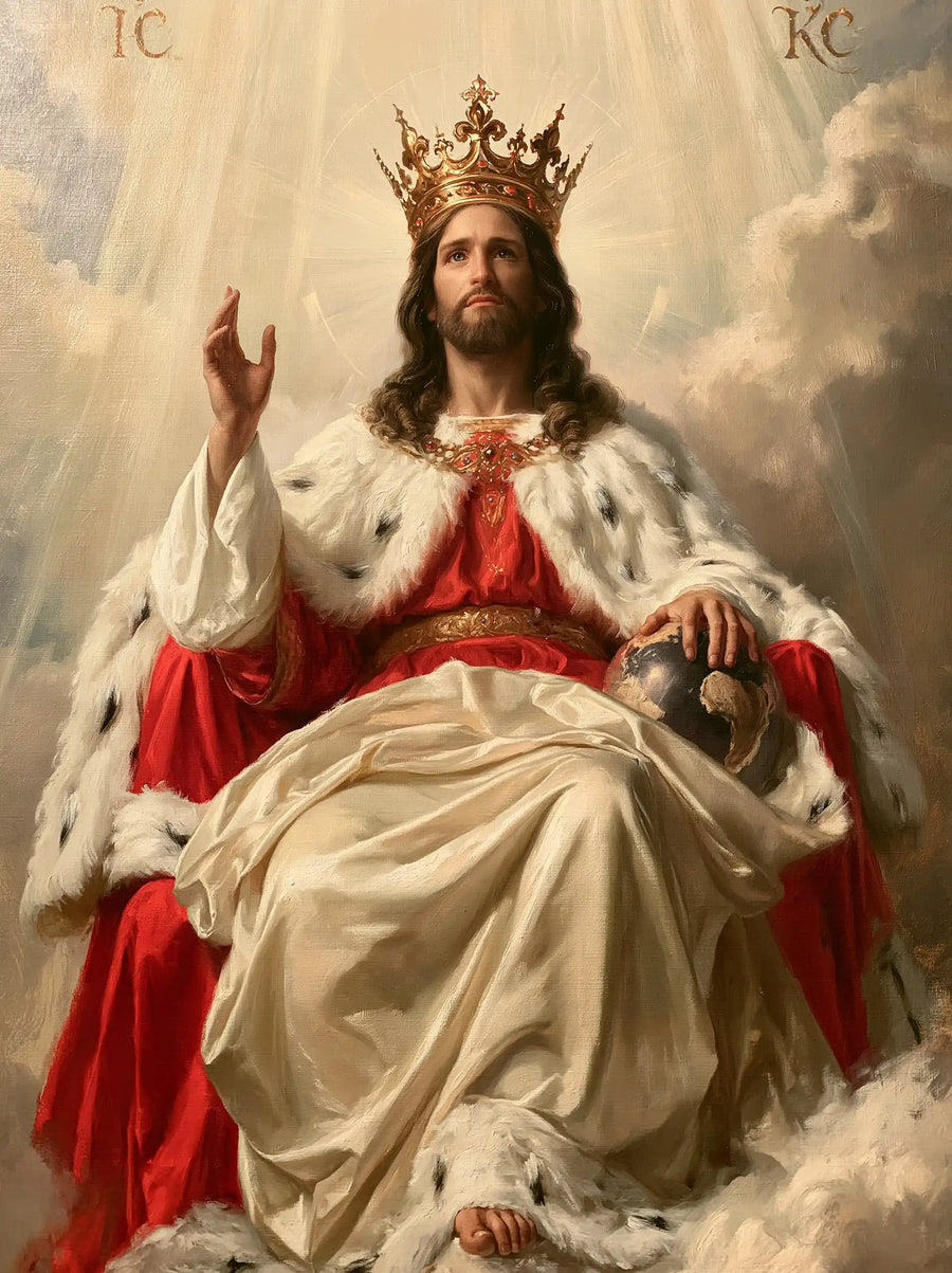 Jesus the King - The Globe of the World · Portrait n° 15