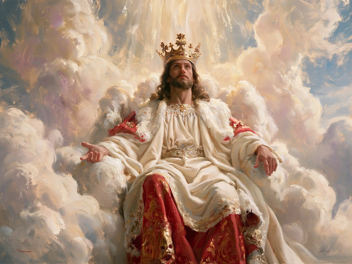 Jesus the King — Ermine in Silken Clouds