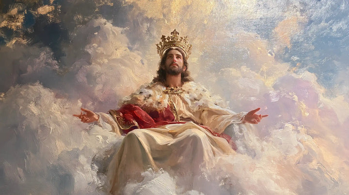Jesus the King — The Blessing Above Rose-Coloured Mists