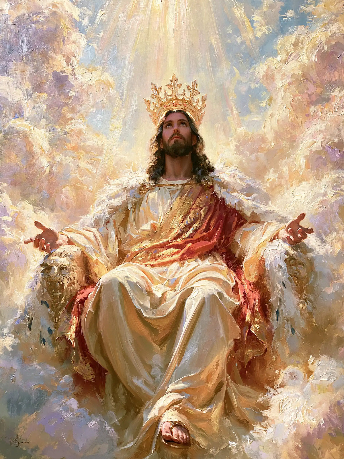 Jesus the King — Welcome Beneath Showers of Light