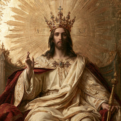 Jesus the King — The Throne Beneath the Horizon of Rays