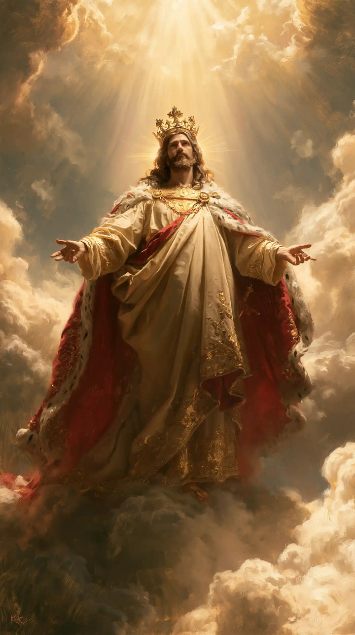 Jesus the King - Sacred Monumental View · Portrait n° 4