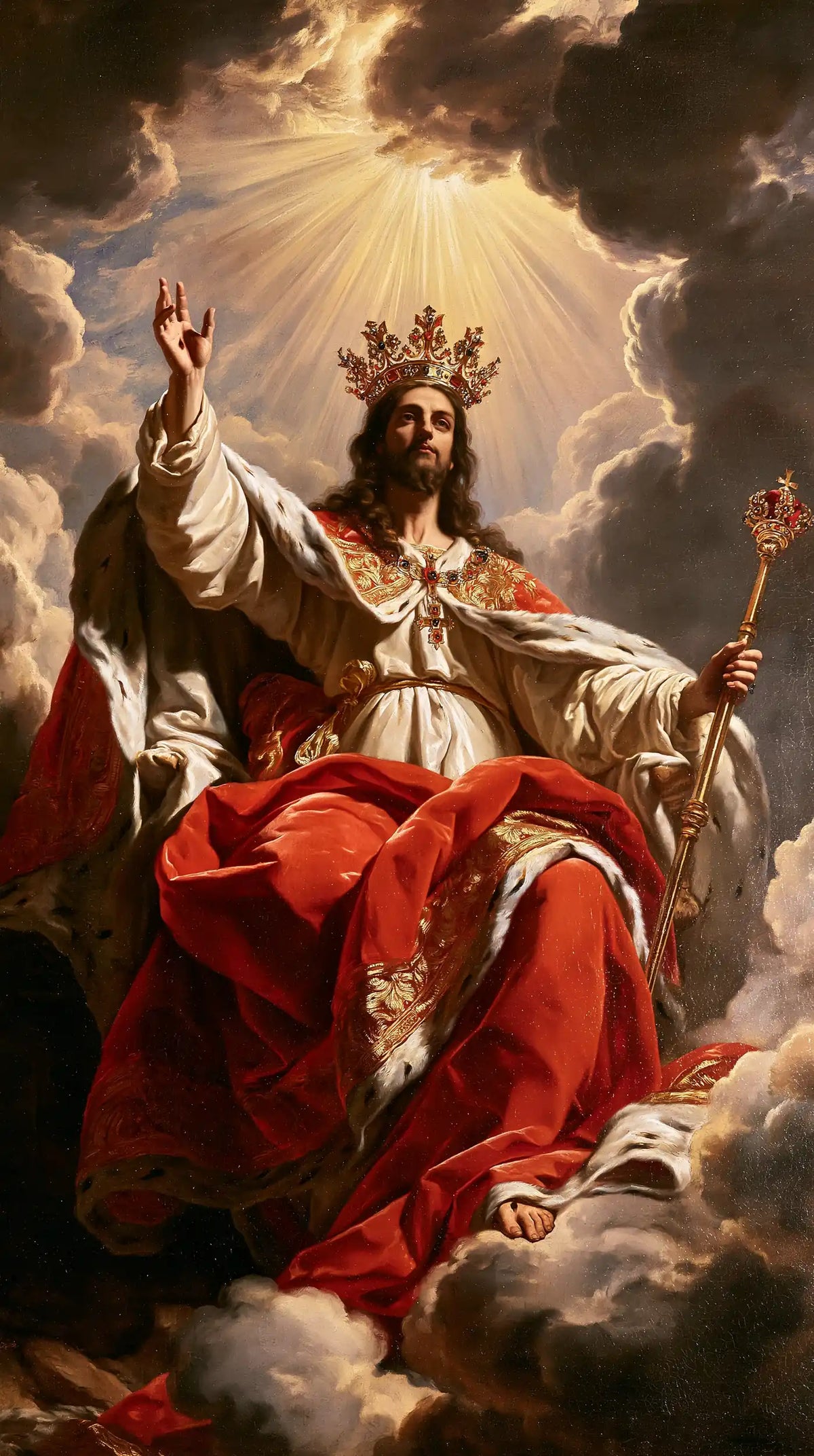 Jesus the King - Theatrical Baroque · Portrait n° 2