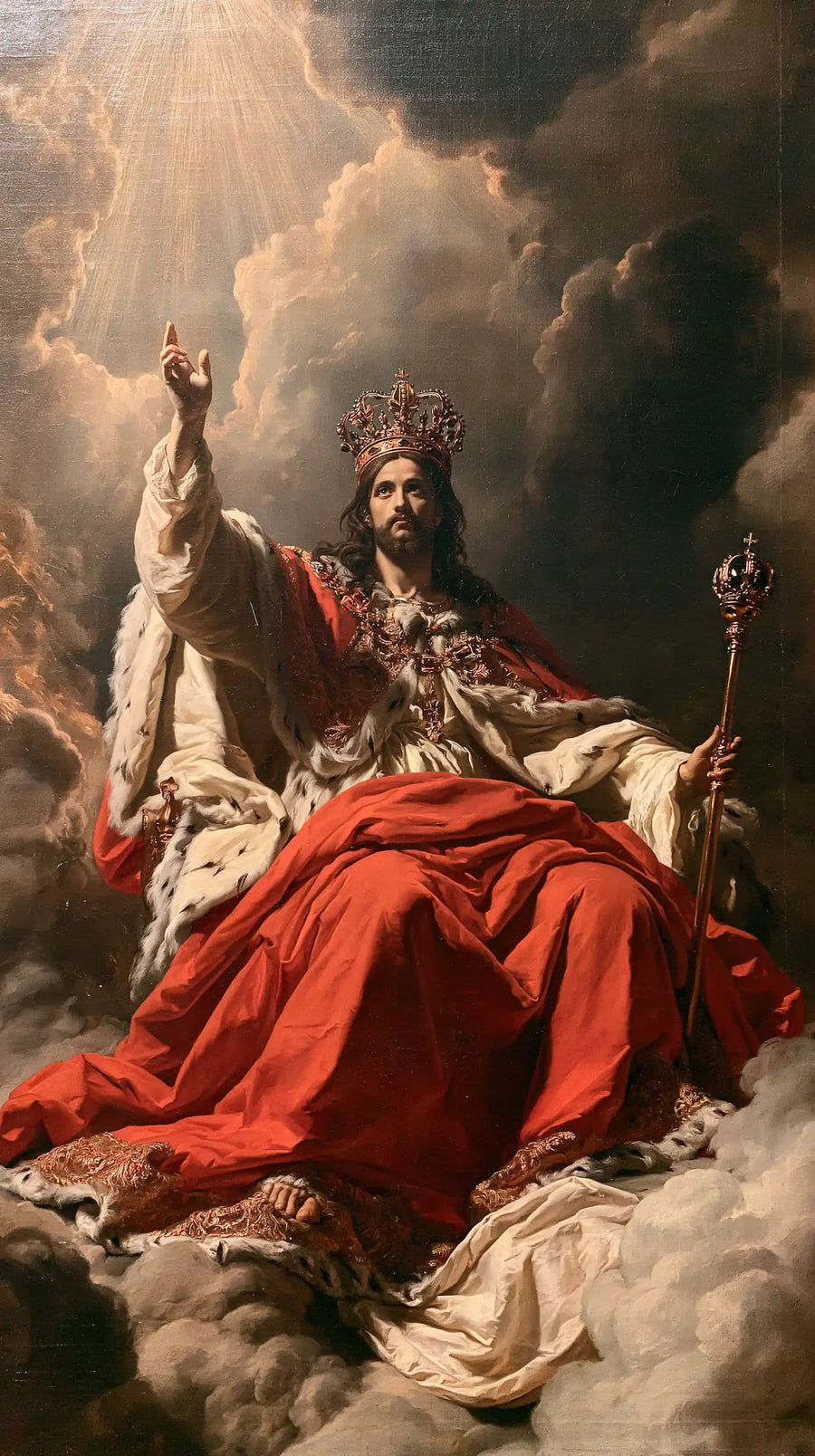 Jesus the King - Theatrical Baroque · Portrait n° 3