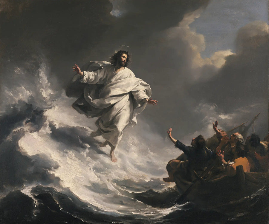 Jesus Walking on Water - Theatrical Baroque · Landscape n° 2