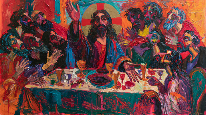 Het Laatste Avondmaal - Expressionist n° 5