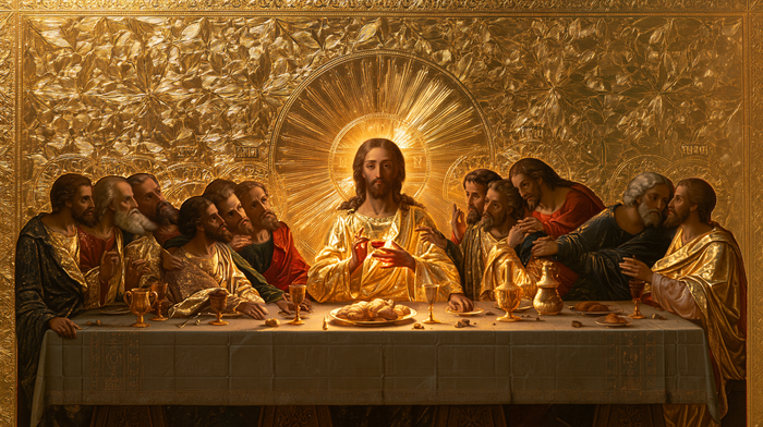 Het Laatste Avondmaal - Heilige Gouden n° 18