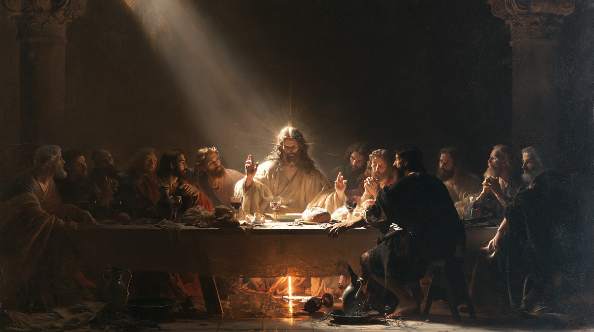 The Last Supper - Symbolist n° 1 — aperçu de la finition sélectionnée