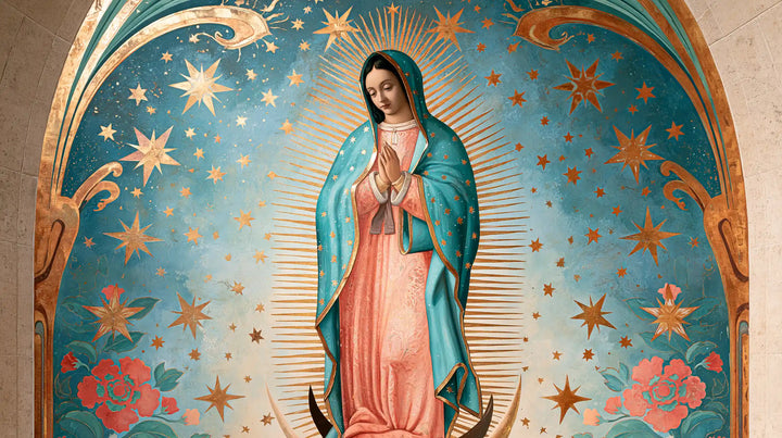 Our Lady of Guadalupe – Sacred Art Nouveau · Landscape no. 5