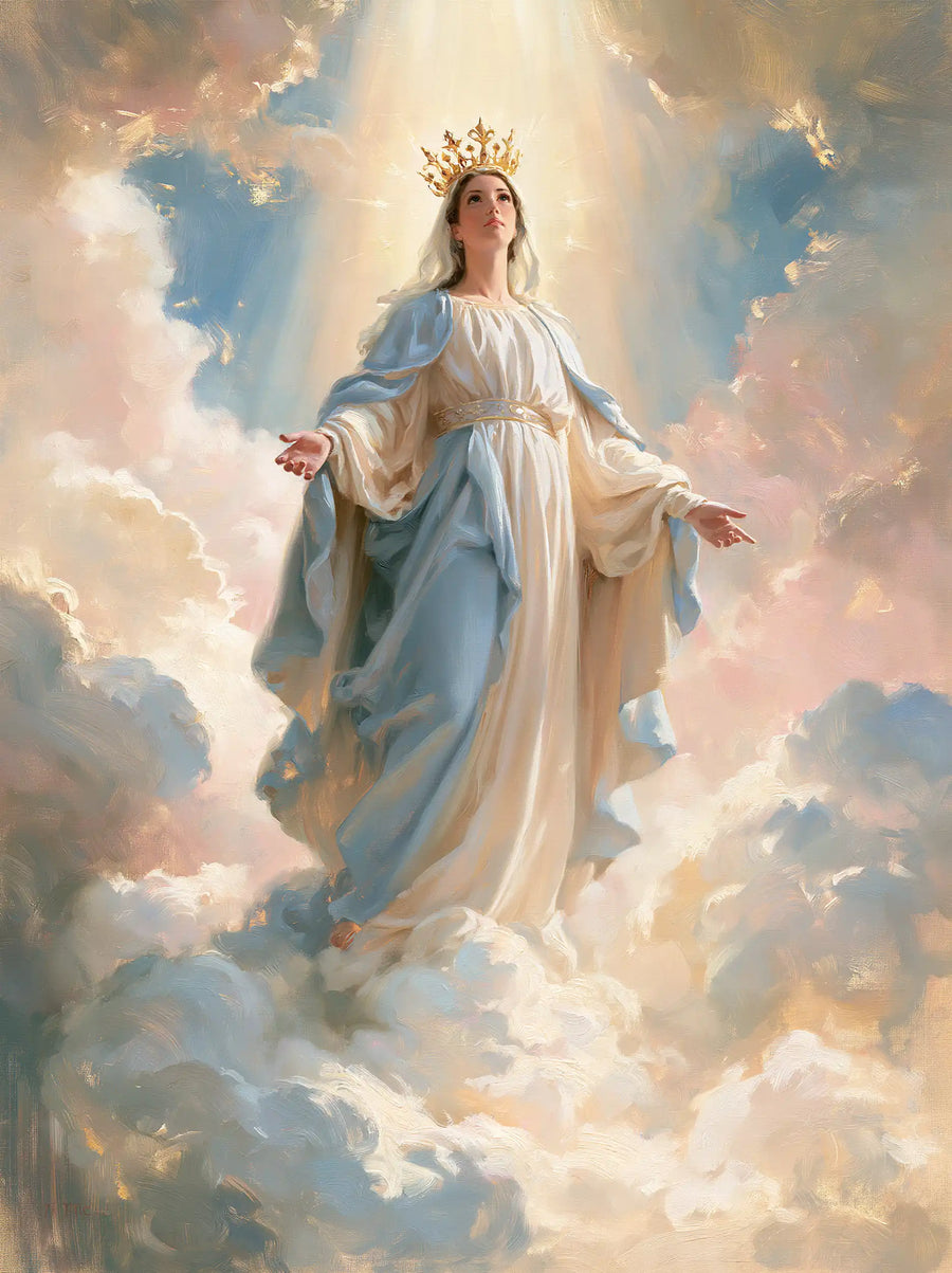 Mary Queen of Heaven - Impressionist · Portrait n° 27