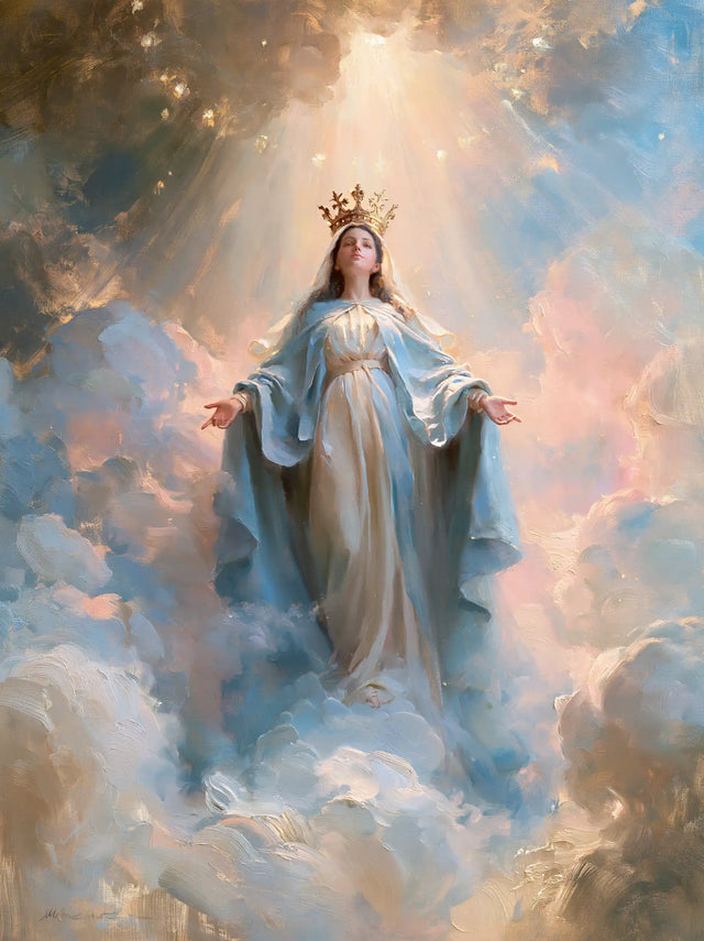 Mary Queen of Heaven - Impressionist · Portrait n° 37