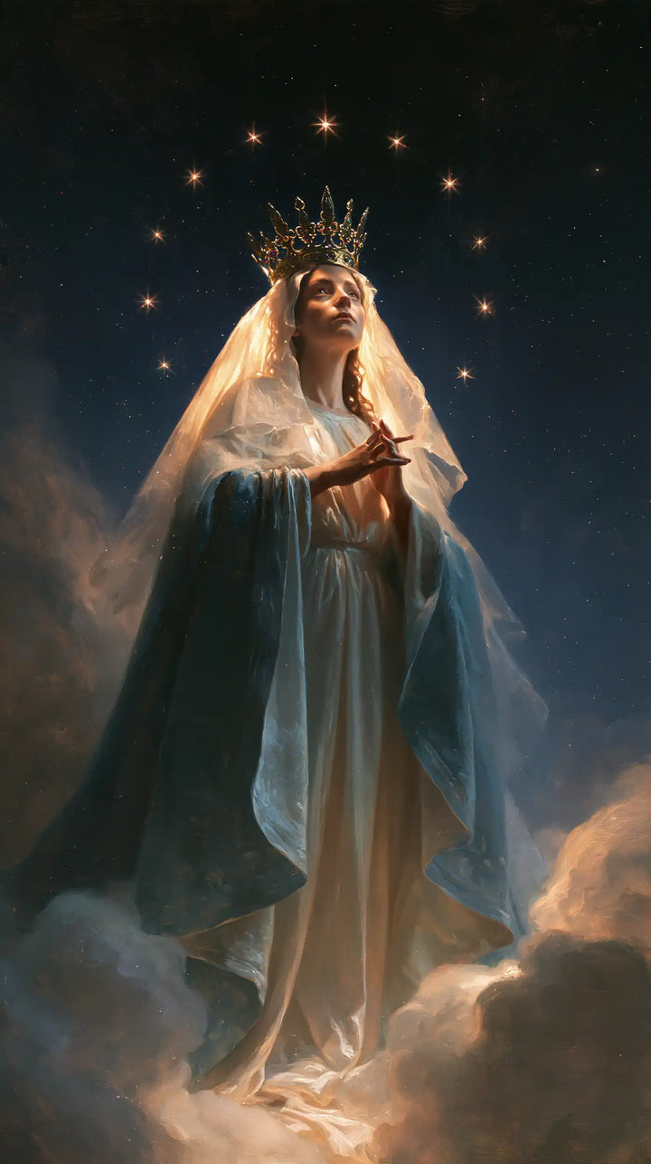 Mary, Queen of Heaven — The Palm Turned Toward the Starry Sky