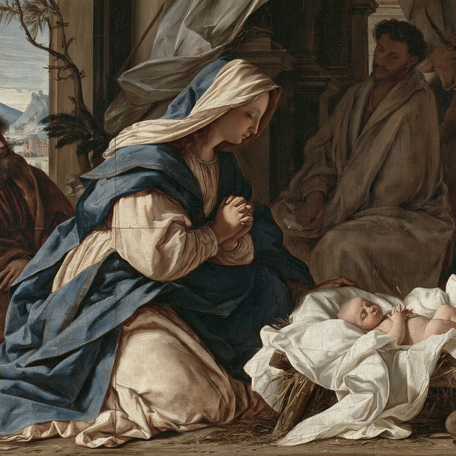 The Nativity - Florentine Renaissance · Square n° 1