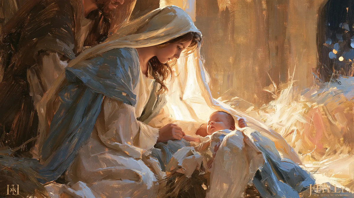 The Nativity — The Veil in the Flame of Day