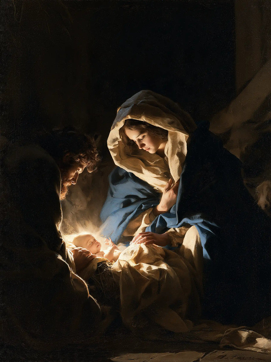 The Nativity - Infant Jesus as Divine Light · Portrait n° 9