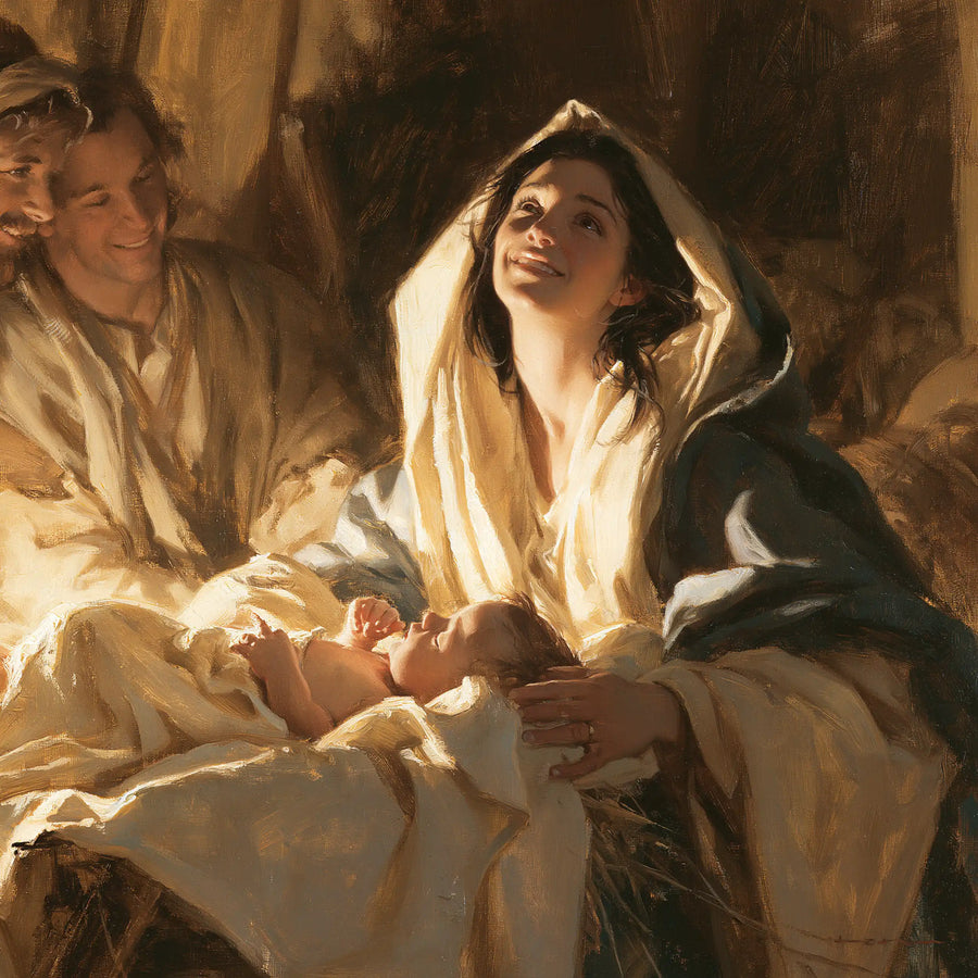 The Nativity - Maternal Joy · Square n° 8
