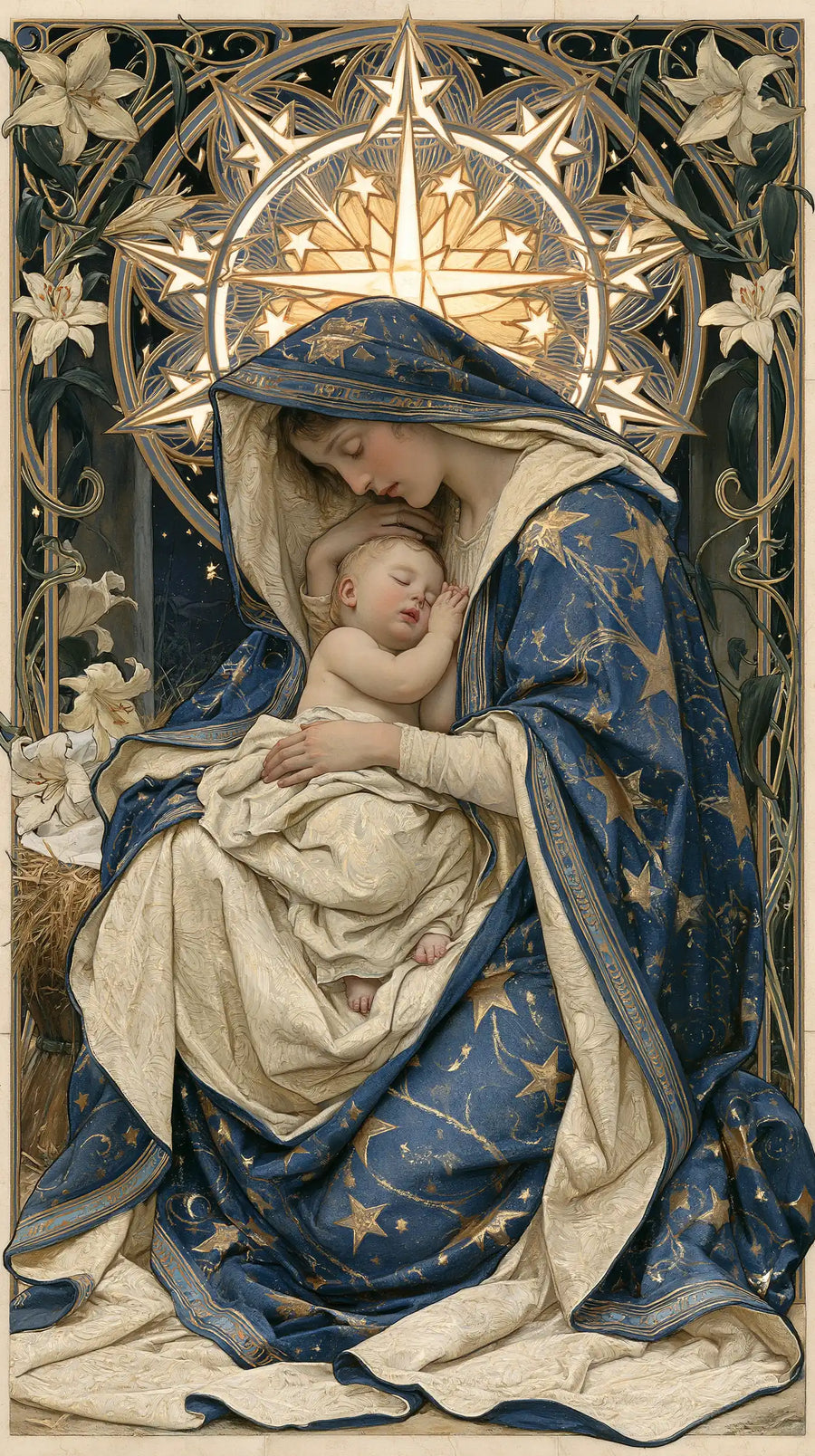 The Nativity - Sacred Art Nouveau · Portrait n° 2