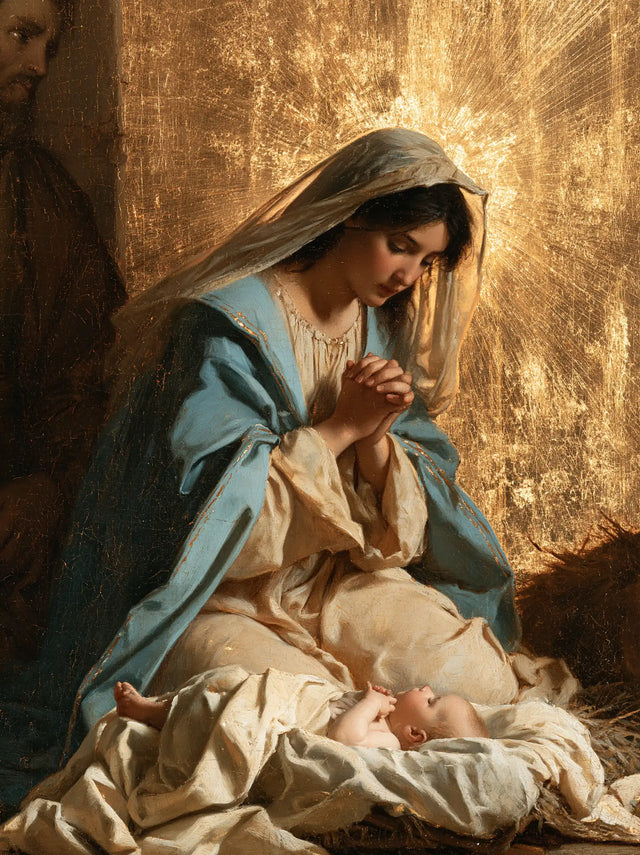 The Nativity — The Vigil Beneath the Diffuse Halo