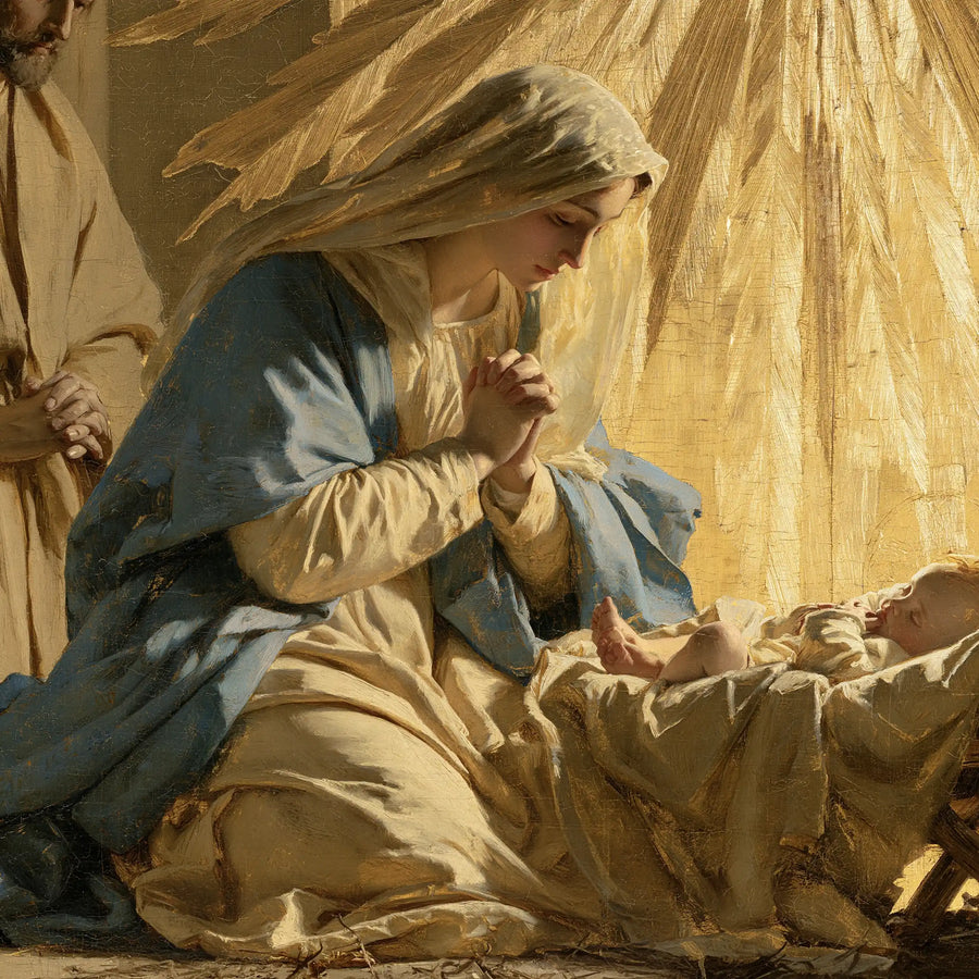 The Nativity - Sacred Gold · Square n° 3