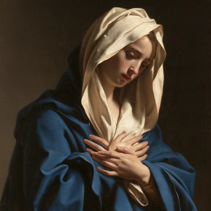 Our Lady of Sorrows — Rest in the Curve of the Veil