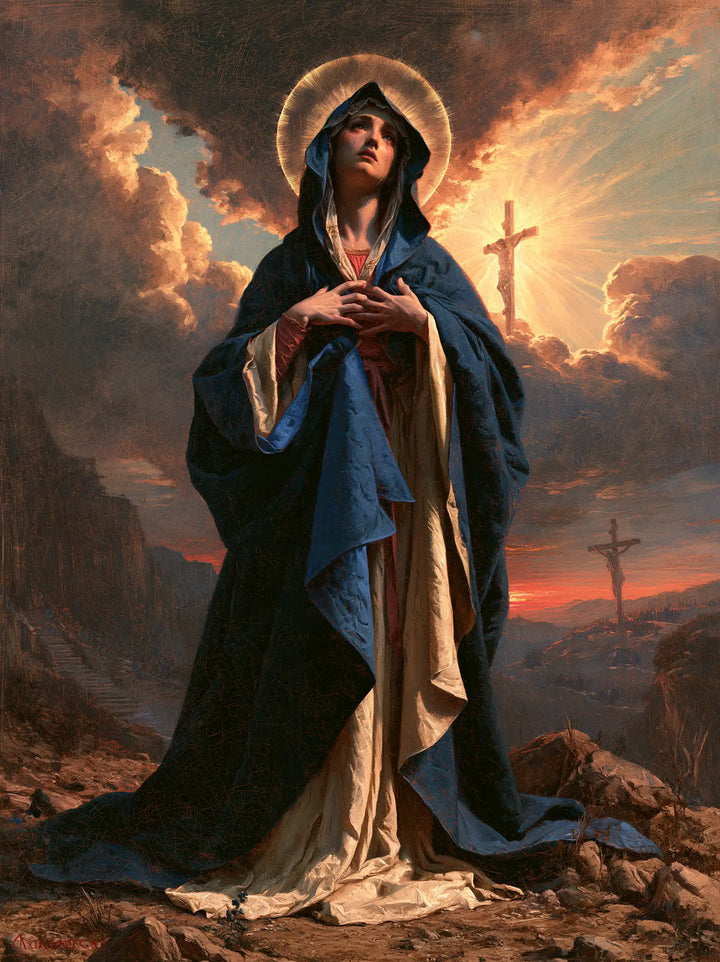 Our Lady of Sorrows — The Halo before the Fiery Evening