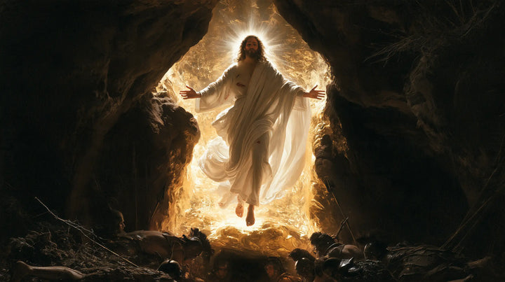 The Resurrection of Jesus Christ — Daylight Crosses the Stone