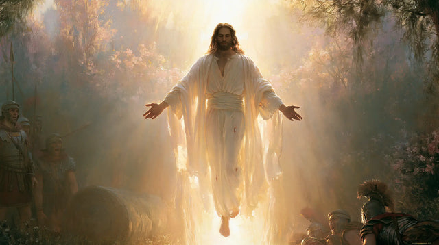 The Resurrection of Jesus Christ — Radiance Descends among the Trees