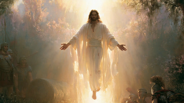 The Resurrection of Jesus Christ — Radiance Descends among the Trees